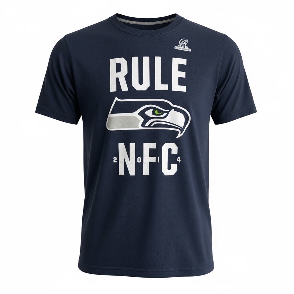 EUC - Nike Seattle Seahawks 2014 Short Sleeve TShirt - Size Large - Picture 2 of 6